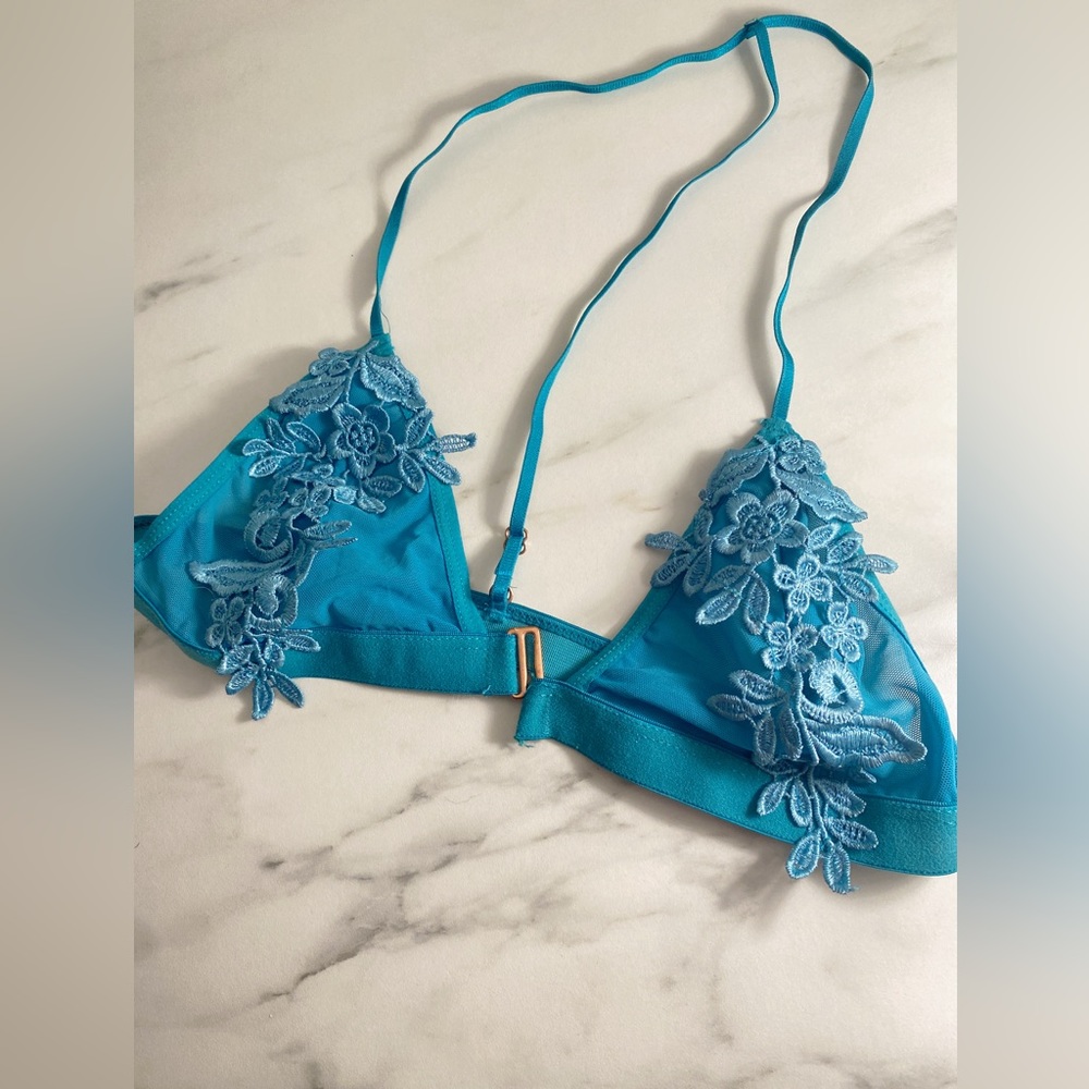 🦋 floral mesh bralette 🦋